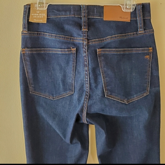 Madewell Thermolite 10" High-Rise Skinny Jeans 23 - Picture 6 of 8